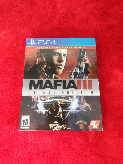 Ps4 - Mafia III Sony PlayStation 4 W/ Case #111