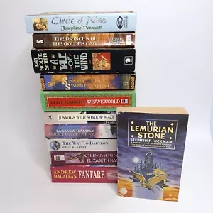 Fantasy Bundle x11 Small Paperback Books Jonathan Wylie Stephen F Hickman & more - Picture 1 of 21