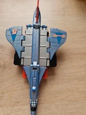 Transformers G2 VINTAGE SILVERBOLT JET Combiner Superion G1 Blue VARIANT  - Image 1 of 3
