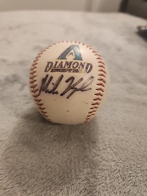 MIKE KOPLOVE ARIZONA DIAMONDBACKS AUTOGRAPHED SIGNED Dbacks Baseball No COA - Image 1 of 4