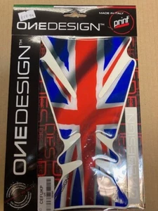MOTORCYCLE One Design Tank Pad UNION JACK DESIGN UK - Picture 1 of 2