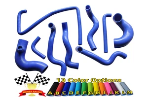 SILICONE HOSES for LANCIA DELTA HF INTEGRALE EVO 2.0 8V TURBO 1987-1994 BLUE - Bild 1 von 4