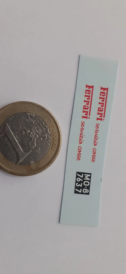 decals43.com deco   1/43 pour peugeot 404 servizo ferrari - Photo 1/1