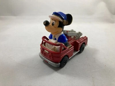 Vintage Mickey Mouse in Fire Truck Matchbox 1979 Lesney Disney Series No. 1  - Image 1 of 4