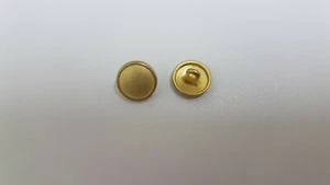 0019 Buttons For Sewing/Craft 18 pcs new gold stude 12mm - Picture 1 of 2