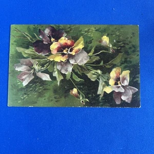Used Postcard Intentional No Postmark Flowers #H18 - Picture 1 of 2