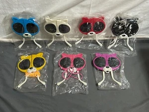 1980s JAK PAK Novelty CAT KITTY kitten Child KIDS Sunglasses Folding CHOOSE ONE - Picture 1 of 8