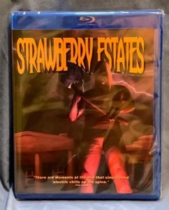 BLU-RAY LIMITED ED. BLURAY SRS CINEMA STRAWBERRY ESTATES FOUND FOOTAGE RARE - Picture 1 of 2