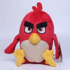 CAMPIONE Peluche Angry Birds Film Red Bird | 7" 6/29 2015 Collezione CWT - Foto 1 di 11