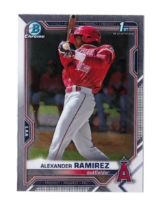 2021 Bowman Baseball Chrome Alexander Ramirez Angels 1st Bowman BCP145 - Bild 1 von 2