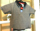 Boys 24 Mos. Kushies Baby Polo Golf Shirt Collar Short Sleeve 3 Snaps Euc