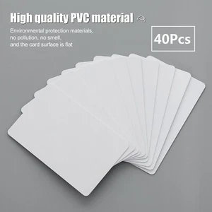 40pcs NTAG215 Blank NFC Cards Tags NTAG 215 TagMo PVC Waterproof RFID - Picture 1 of 11