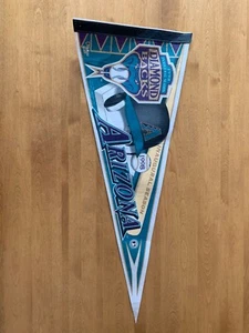 MLB Arizona Diamond Backs Baseball 1998 Inaugural Season Full Size Pennant - Picture 1 of 1