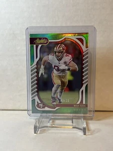2022 Panini Absolute Football Nick Bosa Green #/25 49ers - Picture 1 of 2