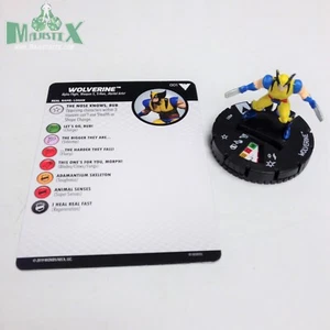 Heroclix X-Men: The Animated Series set Wolverine #001 Common figure w/card! - Picture 1 of 1