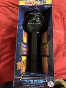 Star Wars Darth Vader ~ Riesiger PEZ Süßigkeitenrollenspender (2005 Neu) - Bild 1 von 1