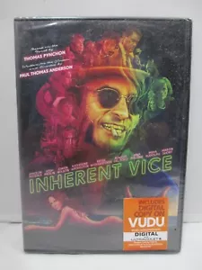 Inherent Vice DVD + Digital Ultraviolet NEW - Picture 1 of 8