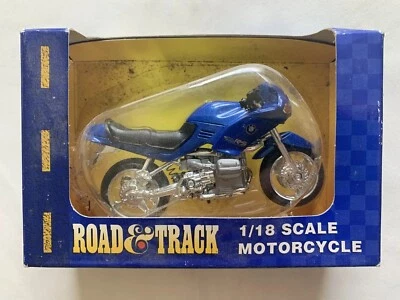 BMW JRS Maisto 1:18 Diecast Motorcycle Blue - Image 1 of 2