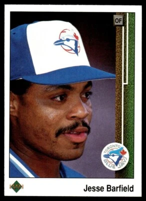 1989 Upper Deck #149 Jesse Barfield Toronto Blue Jays - Image 1 of 2
