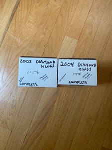 Donruss Diamond Kings (Sets,  2003 and 2004). (2 sets) (351 Cards))