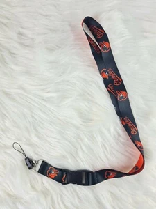 🔥NUOVO🔥 Baltimore Orioles portachiavi porta badge MLB cordino clip staccabile - Foto 1 di 1