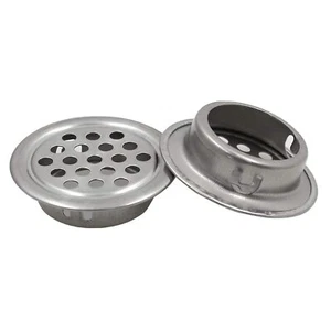 50 Pcs Air Vents 25mm Circular Soffit Vent Stainless Steel Round Vent Mesh Ho... - Picture 1 of 8