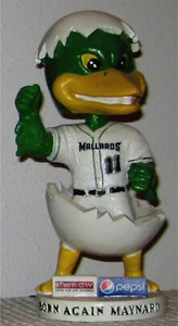 Born Again Maynard Bobblehead 2011 - Madison Mallards - sin caja - Imagen 1 de 4