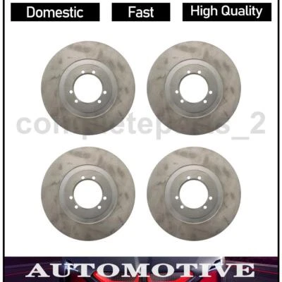 4 rotores de freno delanteros traseros para AM General Hummer 6,5 L 5,7 L Hummer H1 6,6 L 6,5 L Foto 1 de 4