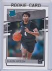 JALEN GREEN ROOKIE CARD 2021 Donruss RATED RC Houston Rockets Basketball . rookie card picture