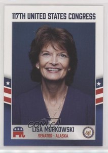 2021 Fascinating Cards US Congress Lisa Murkowski #3 5f7