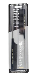  Allegro Combs XL Pintail Rat Tail Combs Parting Combs Metal Tail Foiling Combs  - Picture 1 of 38