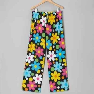 BEEPOSH Melissa & Doug Bloomer Floral Print Pajama Pants Girls size XS 4-6 - Picture 1 of 6