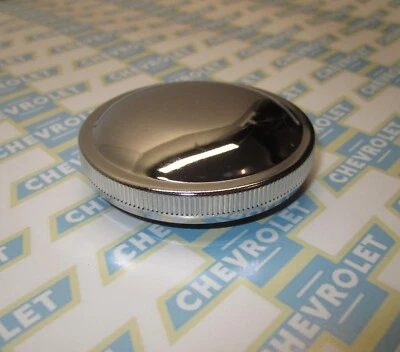 1937-1972 Chevrolet, Chevrolet Truck, GMC Gas Cap | OEM #6410235 | Chrome - Image 1 of 4