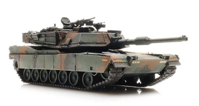 US Abrams M1A1Abrams Tank Artitec 6870139 Hand Painted 1/87 Scale  Model - Image 1 of 4