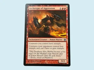 Archetype of Aggression, Born of the Gods, Near Mint, Magic the Gathering MTG - Picture 1 of 1