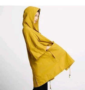 Chaqueta anorak con capucha de algodón orgánico y nailon Eileen Fisher talla grande - Imagen 1 de 16