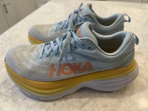 Women's Hoka Bondi 8 Running Shoes Size 7.5 - Picture 1 of 6