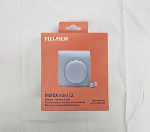 Open-Box Fujifilm Instax Mini 12 Camera Case Pastel Blue (W5D5-89) - Picture 1 of 4