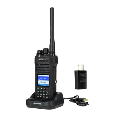 Radioaficionado portátil Ailunce HA1G GMRS IP67 impermeable NOAA radio bidireccional Foto 1 de 4