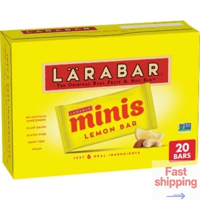 Barritas de aperitivos Larabar Lemon Minis - 15,6 oz/20 quilates Foto 1 de 4