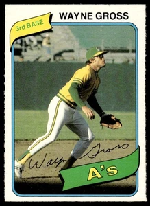 1980 O-Pee-Chee Wayne Gross Oakland Athletics #189 - Picture 1 of 2