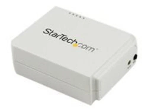 Startech 1 Port Usb Wireless N Network Print Server With 10/100 Mbps Ethernet - Image 1 of 4