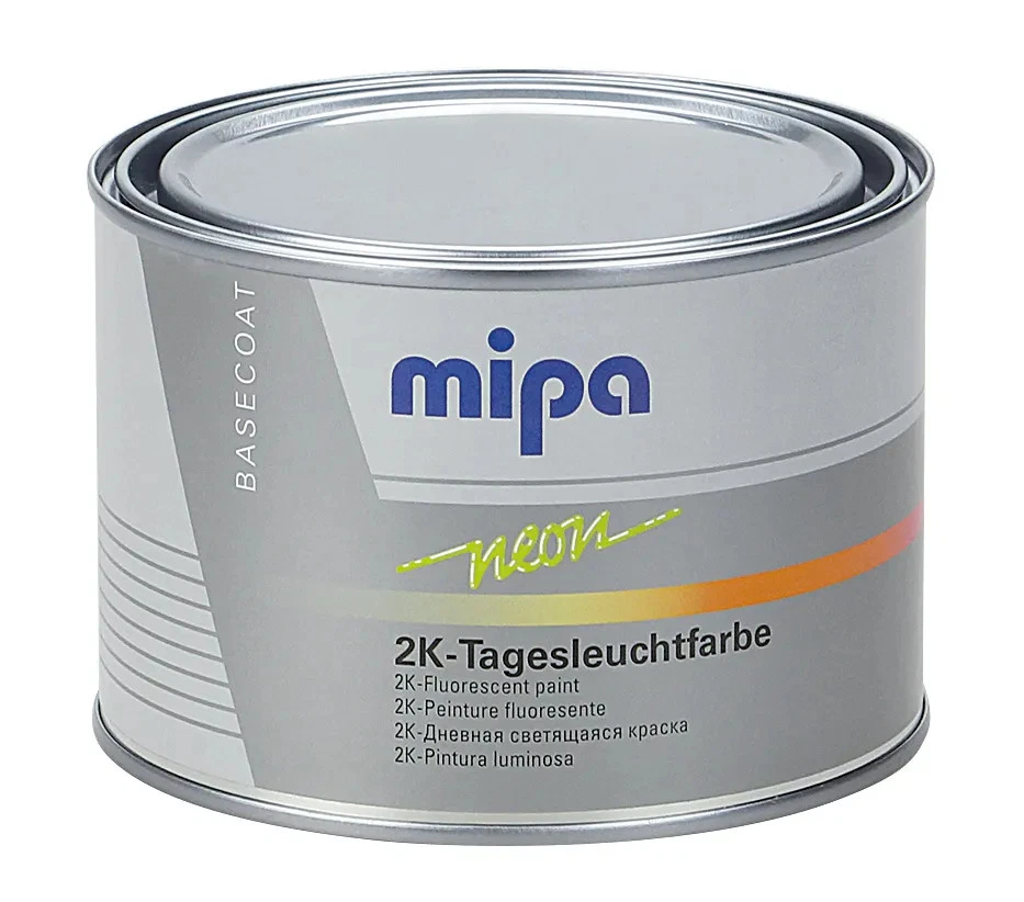 MIPA Neon Tagesleuchtfarbe 500 Ml Ral1026 NEONGELB Speziallack