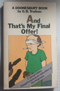 Doonesbury: And That's My Final Offer by G.B. Trudeau  Paperback  Very Good - Picture 1 of 1