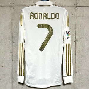 Cristiano Ronaldo Real Madrid 11/12 Heim Trikot #7 Langarm S Adidas - Bild 1 von 18