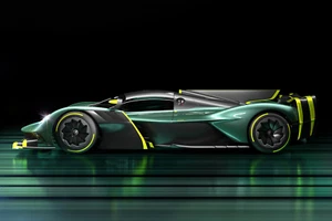 Póster de belleza verde de Aston Martin, Hyper car, Valkyrie, OMG - Imagen 1 de 1
