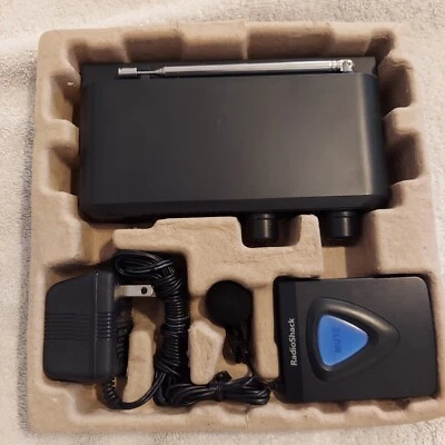 RadioShack 170MHz VHF Single-Channel Wireless Lapel Microphone System 3201257 - Image 1 of 4