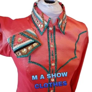 western show shirts women for Horse Riding Show, Horsemanship Shirt For show - Picture 1 of 4