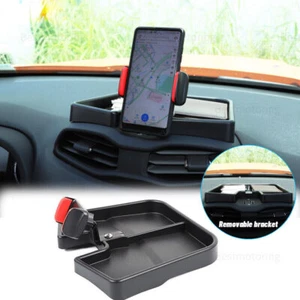 Organizador de soporte de montaje de soporte de teléfono para tablero negro para Jeep Renegade 2015-2022 - Imagen 1 de 9