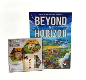 Beyond the Horizon + Tarjetas Promocionales de Capstone Games - SELLADAS - Imagen 1 de 8